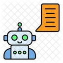 Chatbot Artificial Intelligence Robot Icon