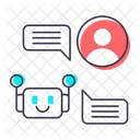 Chatbot Artificial Intelligence Robot Icon