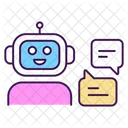 Chatbot parlant  Icon