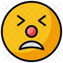 Emoji Emoticon Emoji Chateado Ícone