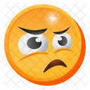 Emoji chateado  Ícone