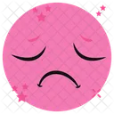 Emoji Triste Emoticon Emoji Chateado Ícone