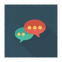 Charlando Burbuja Chat Icon