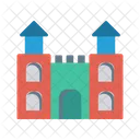 Chateau Batiment Reel Icon