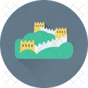 Chateau Batiment Forteresse Icon