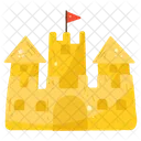 Palais Chateau Forteresse Icône