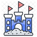Château de sable  Icône