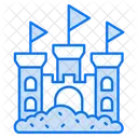 Château de sable  Icône