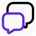 Chating square  Icon