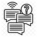 Office Material Line Icon