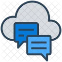 Cloud Computing Chatten Symbol