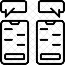 Chatten Nachrichten App Symbol