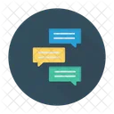 Chatten Blase Konversation Icon