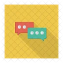 Chatten Blase Konversation Icon