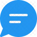 Text Blase Chat Symbol