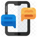 Chatting Mobile Chatting Communication Icon