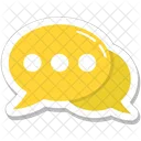 Chat Bubbles Chatting Icon