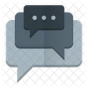 Social Engagement Chatting Icon