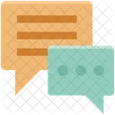 Chatting Communication Speech Bubble Icon
