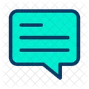 Message Communication Chatting Icon