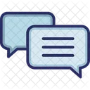 Messaging Chatting Bubble Icon