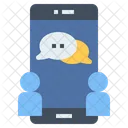 Chat Online Social Icon