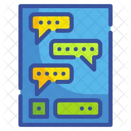 Chatting  Icon