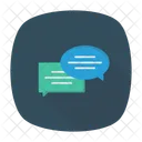 Chatting Bubble Conversation Icon