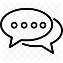 Chatting Message Communication Icon
