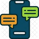 Chatting Smartphone Message Icon