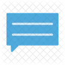 Chatting Text Speech Icon