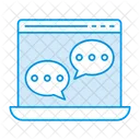 Chatting Browser Chat Icon