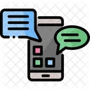 Chatting Color Icon