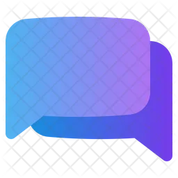 Chatting bubbles  Icon