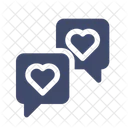 Love Chat Message Icon