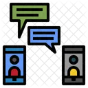 Talk People Chatting Icon