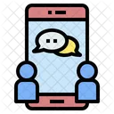 Chat Online Social Icon
