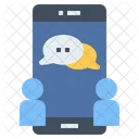 Chat Online Social Icon