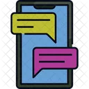 Chatting Free Time Social Media Icon