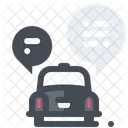 Chatting Conversation Taxi Icon