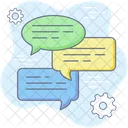 Customer Support Chat Icon
