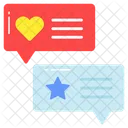 Chatting Rating Feedback Icon