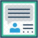 Chitchat Talking Chat Icon