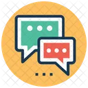 Chat Bubbles Chatting Icon