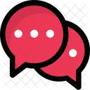Chat Bubble Conversation Icon