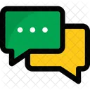Chat Bubble Conversation Icon