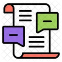 Chatting Communication Message Icon