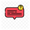 Chatting Question  Icon