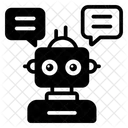 Chatting Robot  Icon