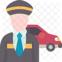 Chauffeur Service Professional Icon